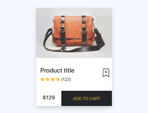 Product Card Using Bootstrap 5