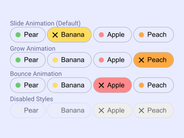 Animated Toggle Pills Using CSS