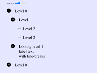CSS Tree View with Lines Using ul li