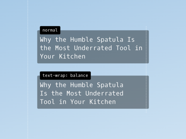 Text-wrap Balance CSS Example