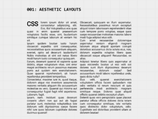 2 Column Magazine Layout Using CSS