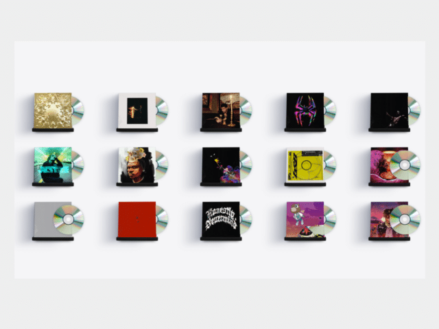Album Cover Gallery Using HTML and CSS — CodeHim