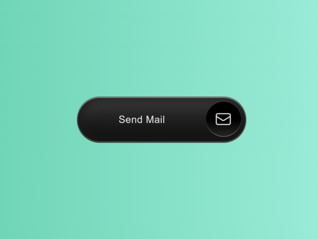 Animated Send Mail Button in HTML CSS