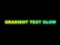 Gradient Text Glow Effect in CSS