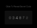 Reveal Secret Code Using CSS