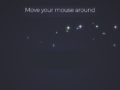 Star Trails Animation On Mousemove in JavaScript